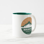 Tasse 2 Couleurs Parc provincial Manning (Devant droit)