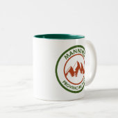 Tasse 2 Couleurs Parc provincial Manning (Devant droit)