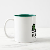 Tasse 2 Couleurs Parc provincial Mount Robson (Gauche)