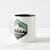 Tasse 2 Couleurs Parc provincial Mount Seymour (Devant gauche)