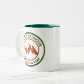 Tasse 2 Couleurs Parc provincial Mount Seymour (Devant gauche)