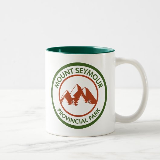 Tasse 2 Couleurs Parc provincial Mount Seymour (Droit)