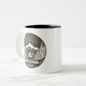 Tasse 2 Couleurs Parc provincial Mount Seymour (Devant gauche)