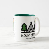 Tasse 2 Couleurs Parc provincial Mount Seymour (Devant droit)