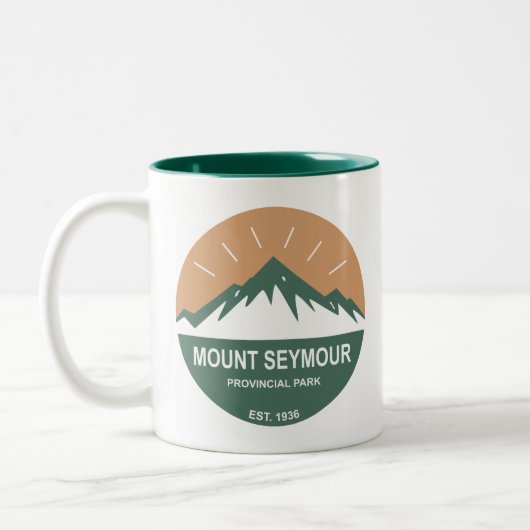 Tasse 2 Couleurs Parc provincial Mount Seymour (Gauche)