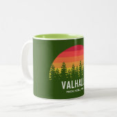 Tasse 2 Couleurs Parc provincial Valhalla (Devant gauche)