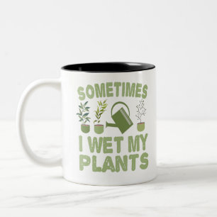 Tasse 2 Couleurs Parfois, j'ai vu mes Plantes me faire un joli intr