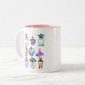 Tasse 2 Couleurs Parfums Art (Devant gauche)