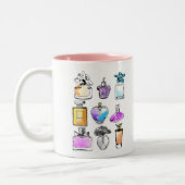 Tasse 2 Couleurs Parfums Art (Gauche)