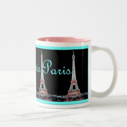 Tasse 2 Couleurs Paris (Droit)