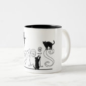 Tasse 2 Couleurs Paris Cats (Devant droit)