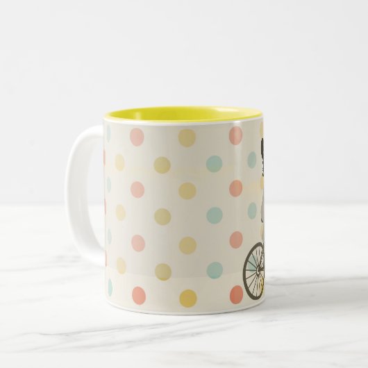 Tasse 2 Couleurs Paris chic (Devant gauche)
