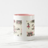 TASSE 2 COULEURS PARIS-ROSE-PARALÉGAL (Centre)