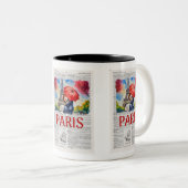 Tasse 2 Couleurs PARIS SCENE - Paris Été (Devant droit)