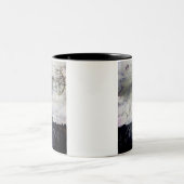 Tasse 2 Couleurs Paris texturisé en lavande (Centre)