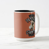 Tasse 2 Couleurs Parkour Squirrel - drôle freerunning (Devant droit)