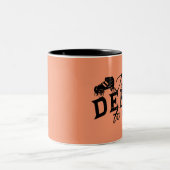 Tasse 2 Couleurs Parle Derby à moi, Roller Derby (Centre)