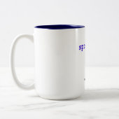 Tasse 2 Couleurs Parler la vie (Gauche)