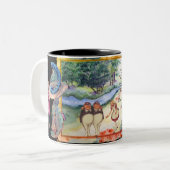 Tasse 2 Couleurs Paroles de Looking Glass TweetleDee (Devant gauche)