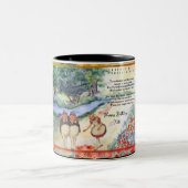 Tasse 2 Couleurs Paroles de Looking Glass TweetleDee (Centre)