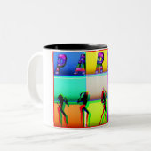 Tasse 2 Couleurs Parti (Devant gauche)