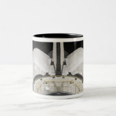 Tasse 2 Couleurs Partie arrière de l'engin de navette spatiale (Centre)