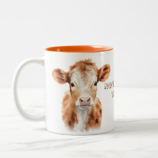 Tasse 2 Couleurs Pas aujourd'hui génisse