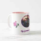 Tasse 2 Couleurs Pas d'amour plus grand (Devant gauche)