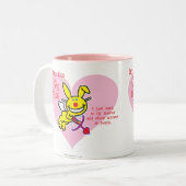 Tasse 2 Couleurs Pas dans la chose d'amour (Devant gauche)