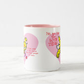 Tasse 2 Couleurs Pas dans la chose d'amour (Centre)