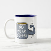 Tasse 2 Couleurs Pas de café faible (Gauche)