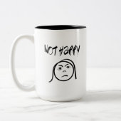 Tasse 2 Couleurs Pas de joie (Gauche)