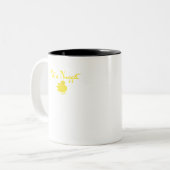 Tasse 2 Couleurs Pas de nugget avec Baby Chick (Devant gauche)