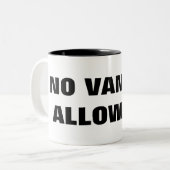 TASSE 2 COULEURS PAS DE VANILLE AUTORISÉE !! (Devant gauche)