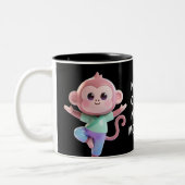 Tasse 2 Couleurs Pas Mon Cirque Pas Mes Singes (Gauche)