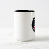 Tasse 2 Couleurs Pas mon président (Centre)