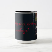 Tasse 2 Couleurs Pas mon zoo (Centre)