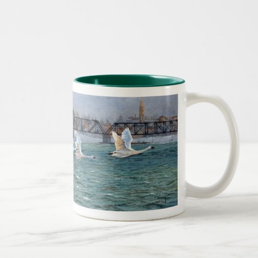 Tasse 2 Couleurs Passage des frontières (Droit)
