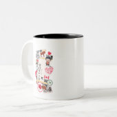 TASSE 2 COULEURS PASSE D'EMBARQUEMENT OTTAWA CANADA (Devant gauche)