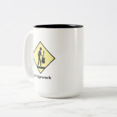 Tasse 2 Couleurs Passerelle "Traversée de musiciens" (Devant gauche)