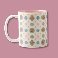 Pastel Babylonien inspiré motif floral