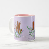 Tasse 2 Couleurs Pastel Dragonfly (Devant gauche)