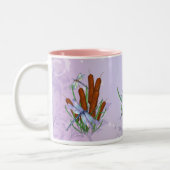 Tasse 2 Couleurs Pastel Dragonfly (Gauche)