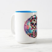 Tasse 2 Couleurs Pastel Punk & Vérités Parentales (Devant gauche)