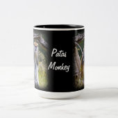 Tasse 2 Couleurs Patas Monkey en noir (Centre)