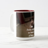 Tasse 2 Couleurs Patch Hareless (enclume) (Devant gauche)