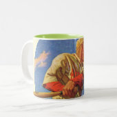 Tasse 2 Couleurs Pâte lisse de base-ball (Devant gauche)