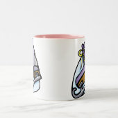 Tasse 2 Couleurs Patin de glace rose (Centre)