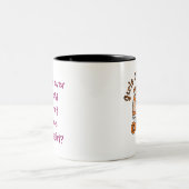 Tasse 2 Couleurs Patinage de Roller Derby - Orange (Centre)