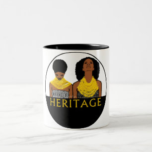 Tasse 2 Couleurs Patrimoine AFRICAIN